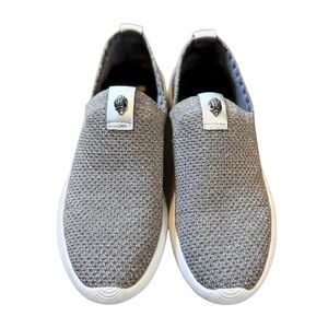 Kurt Geiger Gray Slip-On Flats